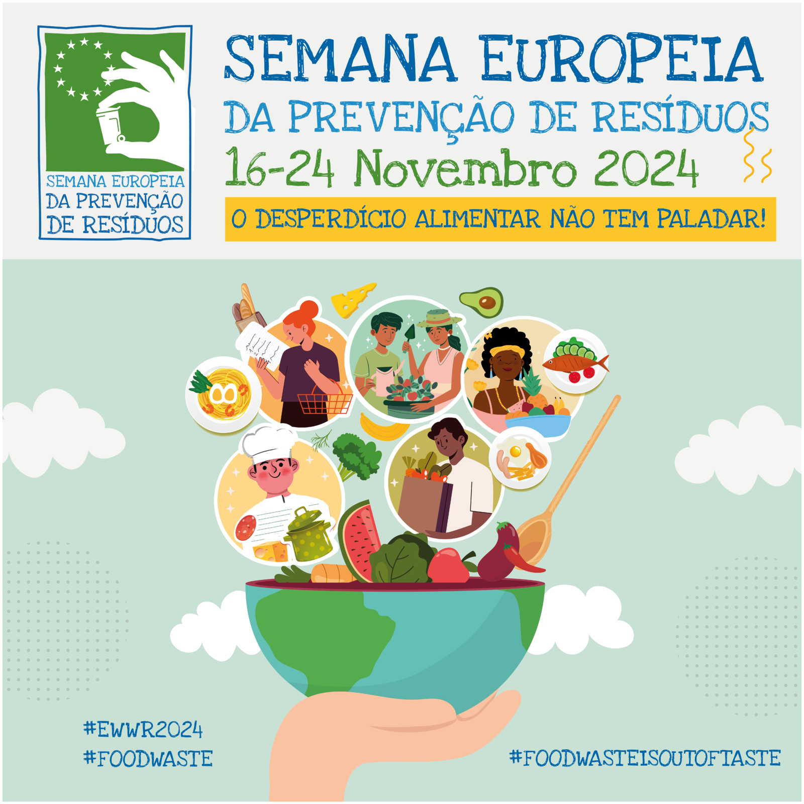 Semana Europeia da Prevenção de Resíduos (EWWR) 2024