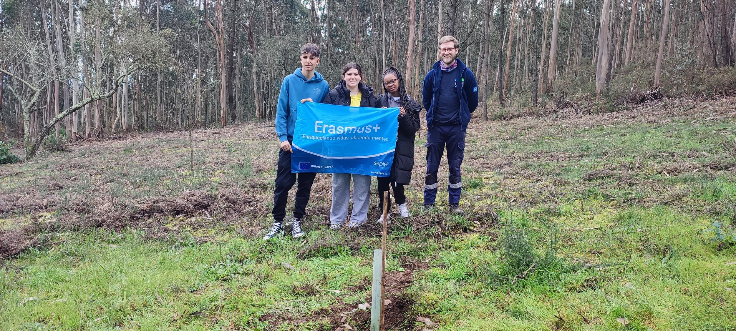 Projeto Erasmus motiva visita de alunos franceses e espanhóis às nossas serras