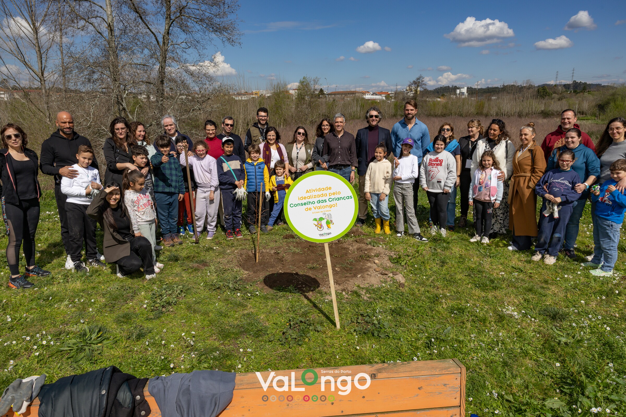Valongo promove ação de plantação com o Conselho das Crianças e reforça educação ambiental desde ...