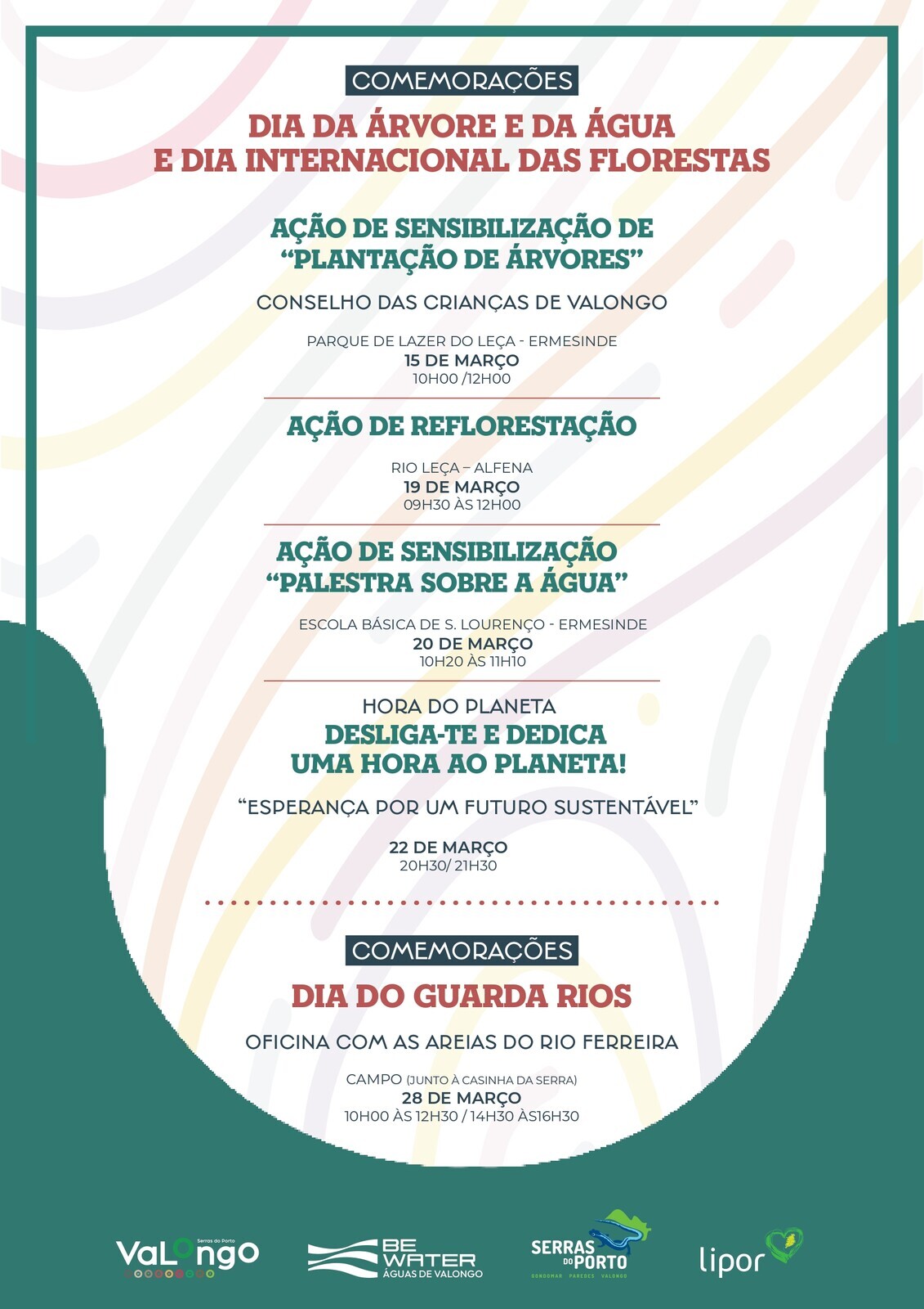 Celebrar a Árvore, a Água e o Planeta