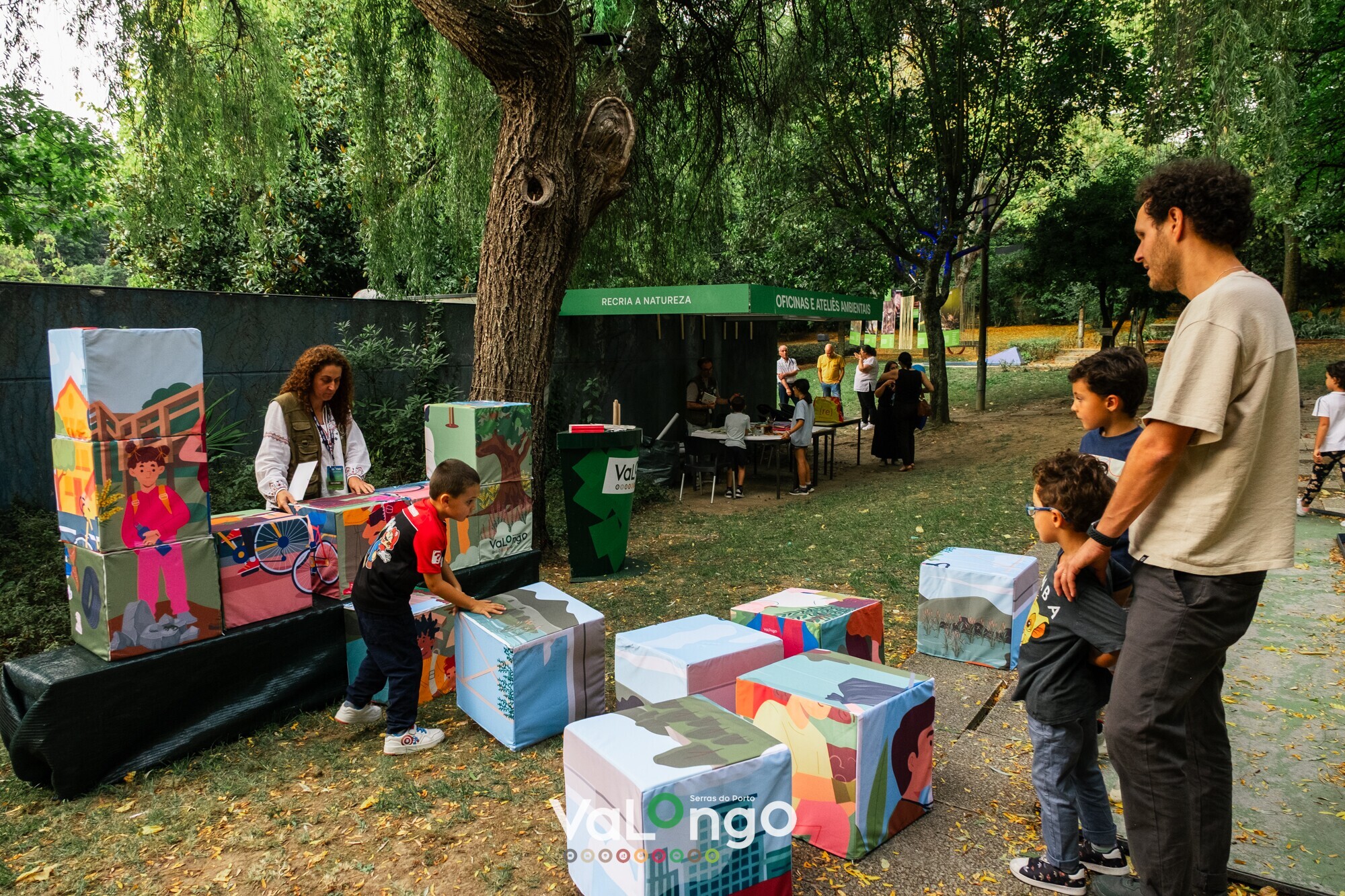A Divisão de Ambiente marcou presença na Expoval com o espaço “Serras Encantadas”